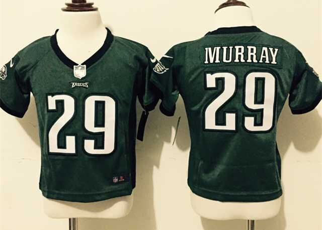 Nike Eagles 29 DeMarco Murray Green Toddler Game Jersey