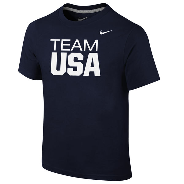 Team USA Nike Youth Core T-Shirt Navy