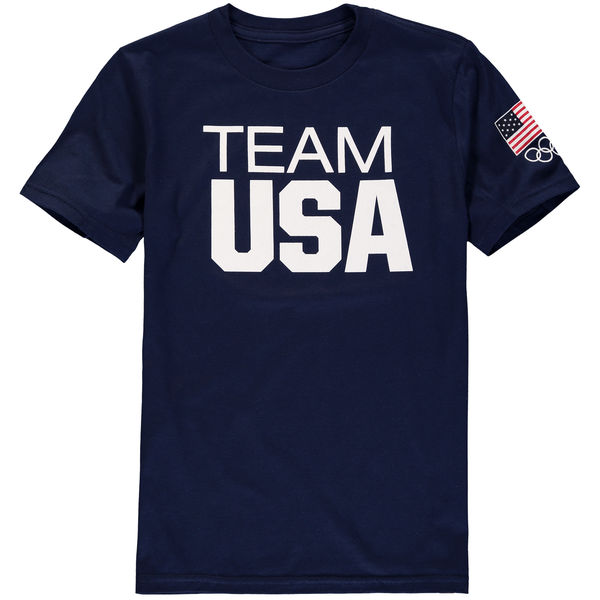 Team USA Youth Coast To Coast T-Shirt Navy
