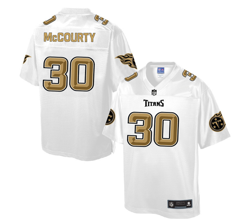 Nike Titans 30 Jason McCourty Pro Line White Gold Collection Elite Jersey