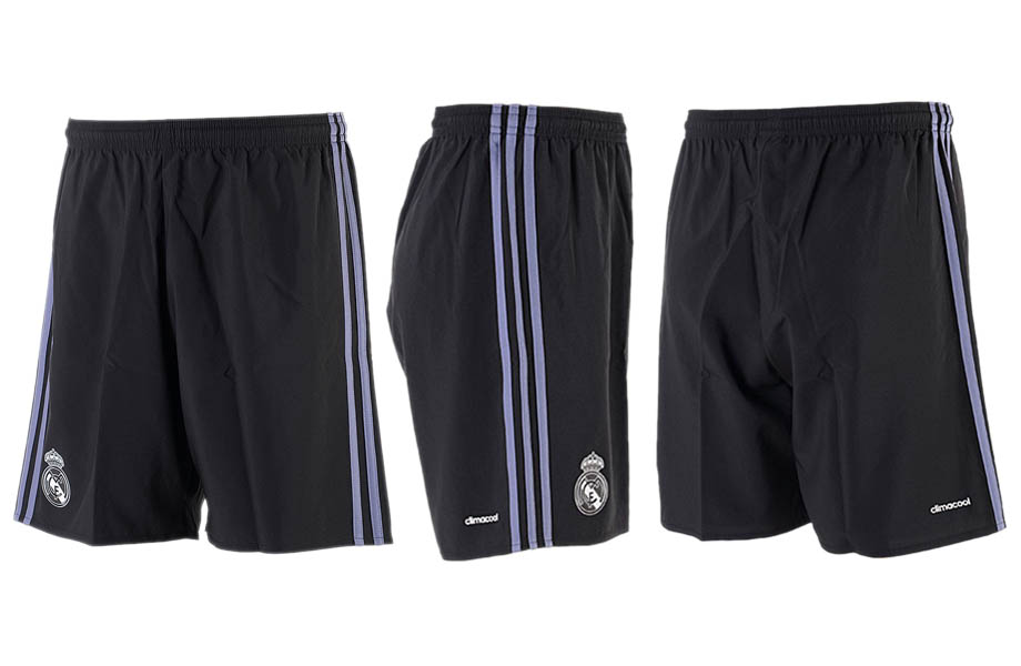 2016-17 Real Madrid Third Away Soccer Shorts