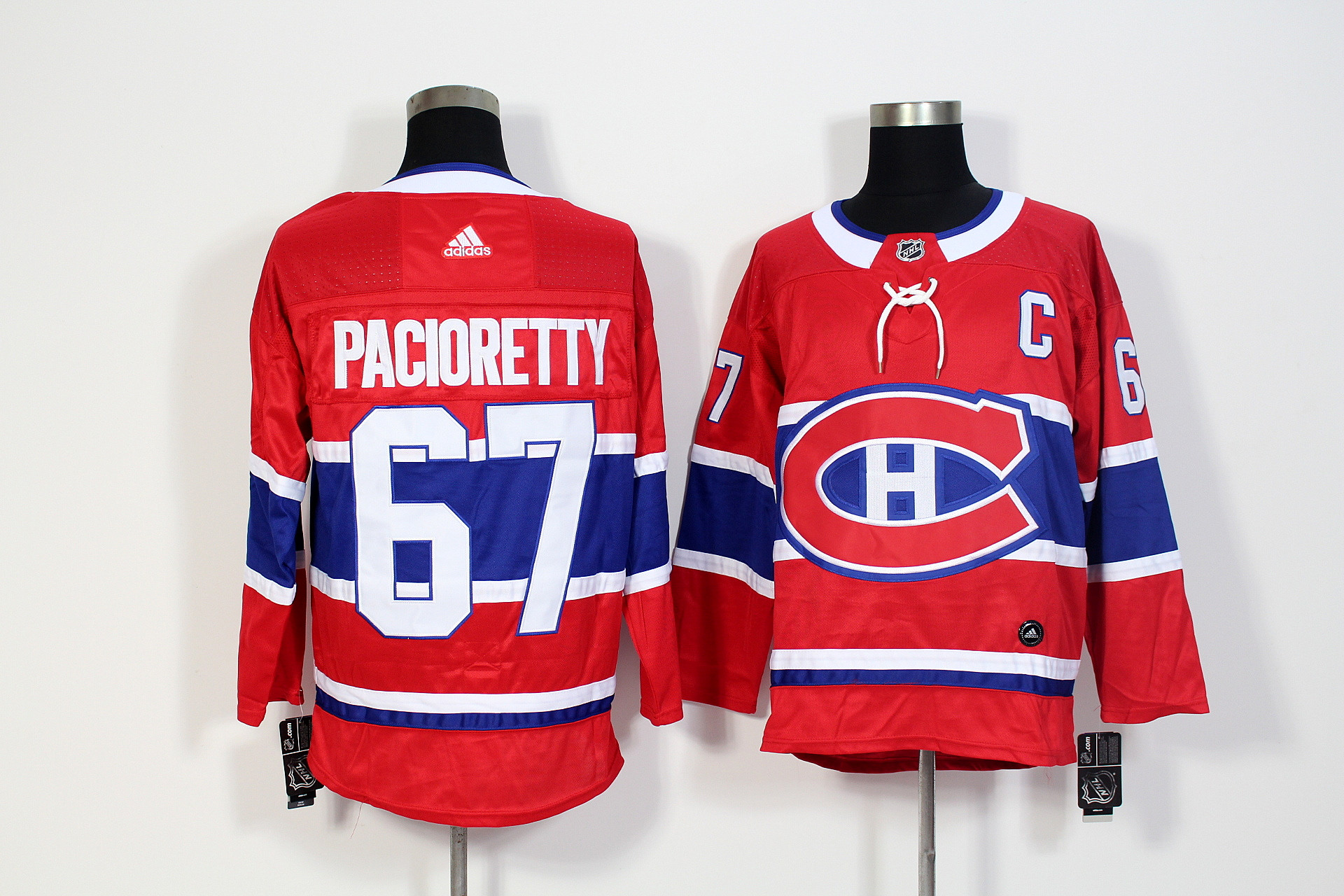 Canadiens 67 Max Pacioretty Red Adidas Jersey