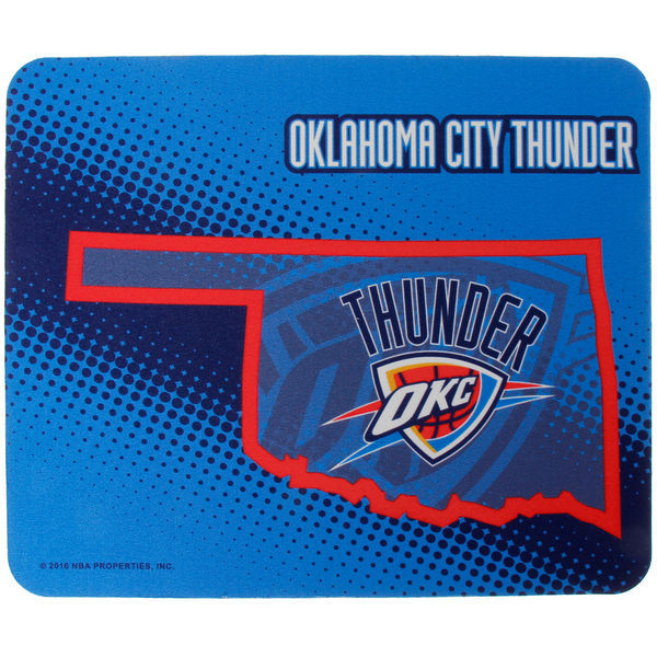 Oklahoma City Thunder Blue Gaming/Office NBA Mouse Pad