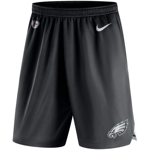 Men's Philadelphia Eagles Nike Black Knit Performance Shorts