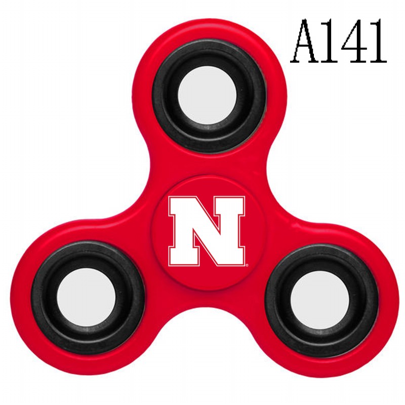 Nebraska Cornhuskers Team Logo Red 3 Way Fidget Spinner