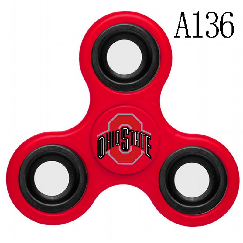Ohio State Buckeyes Team Logo Red 3 Way Fidget Spinner