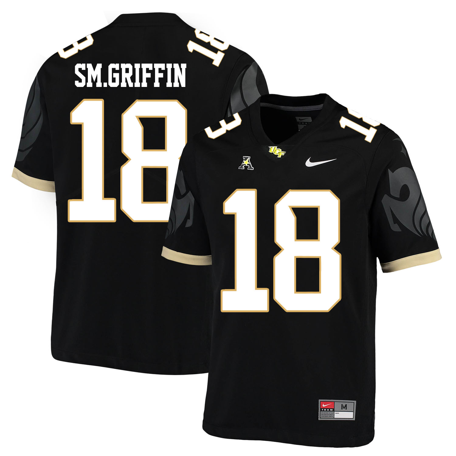 UCF Knights 18 Shaquem Griffin Black College Football Jersey