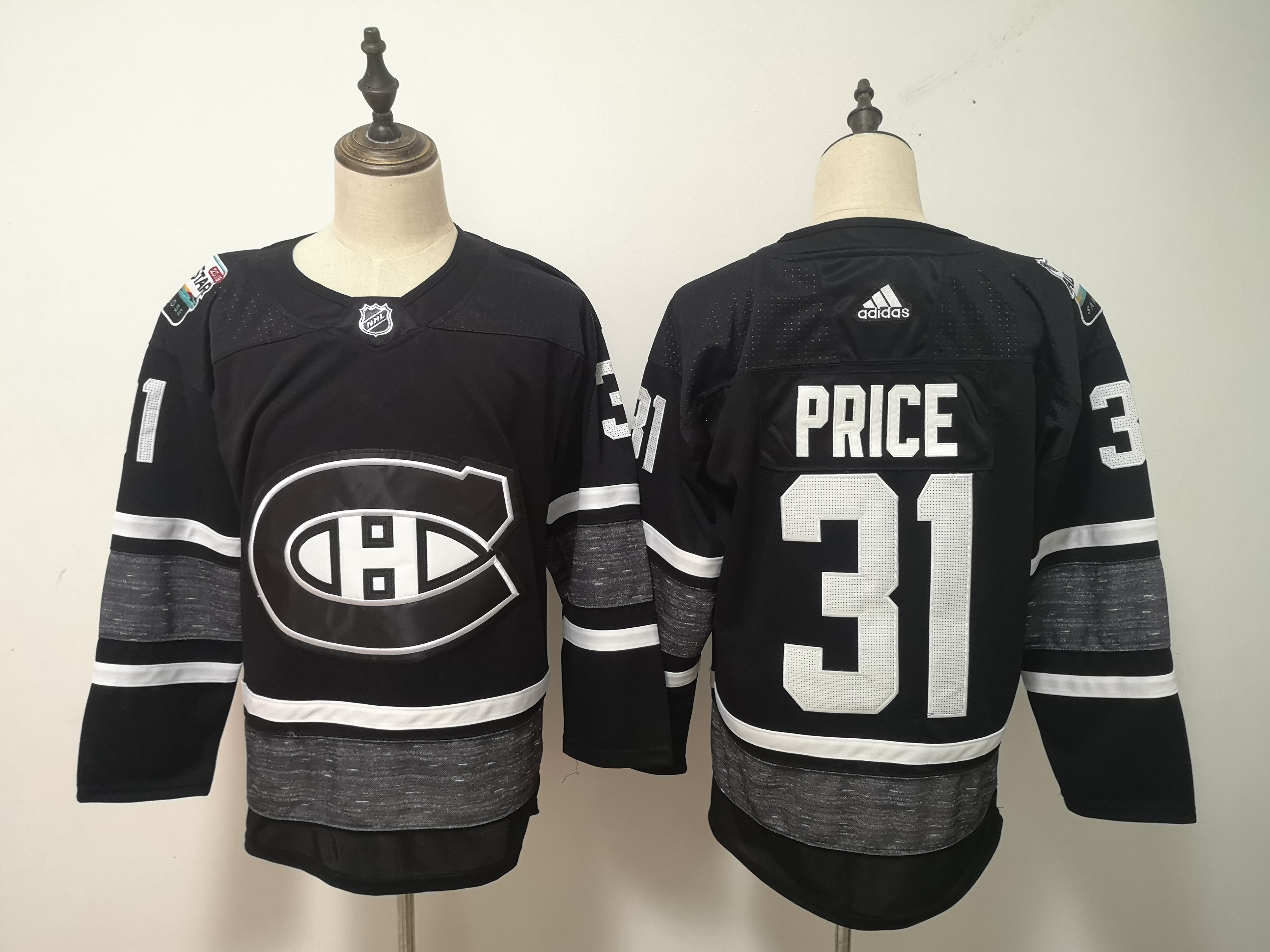 Canadiens 31 Carey Price Black 2019 NHL All-Star Game Adidas Jersey