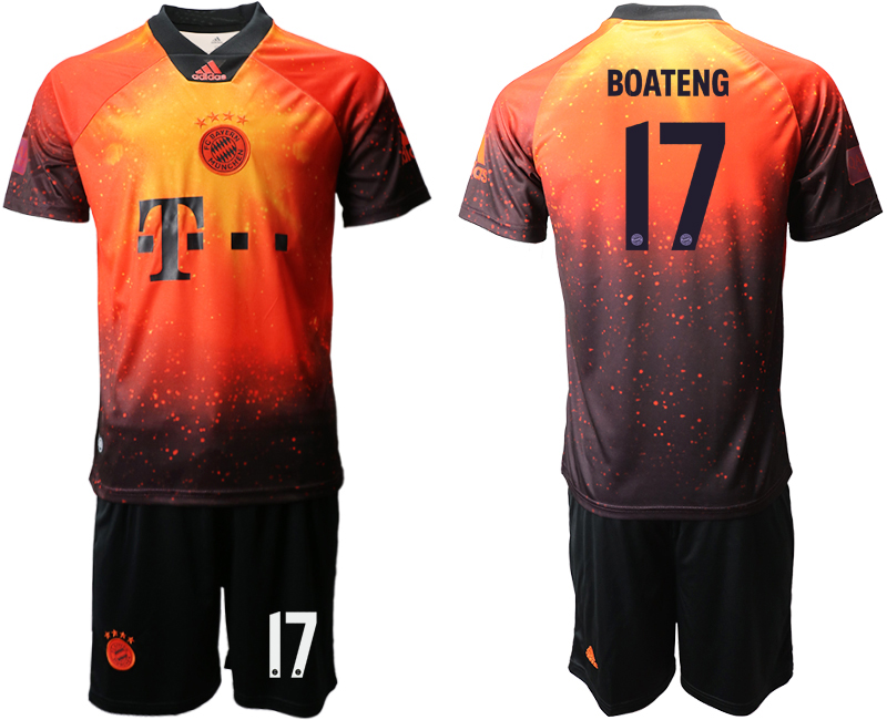 2018-19 Bayern Munich 17 BOATENG FIFA Digital Kit Soccer Jersey
