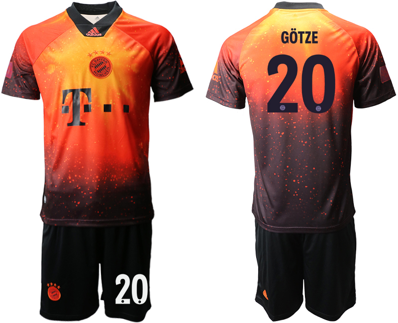 2018-19 Bayern Munich 20 GOTZE FIFA Digital Kit Soccer Jersey