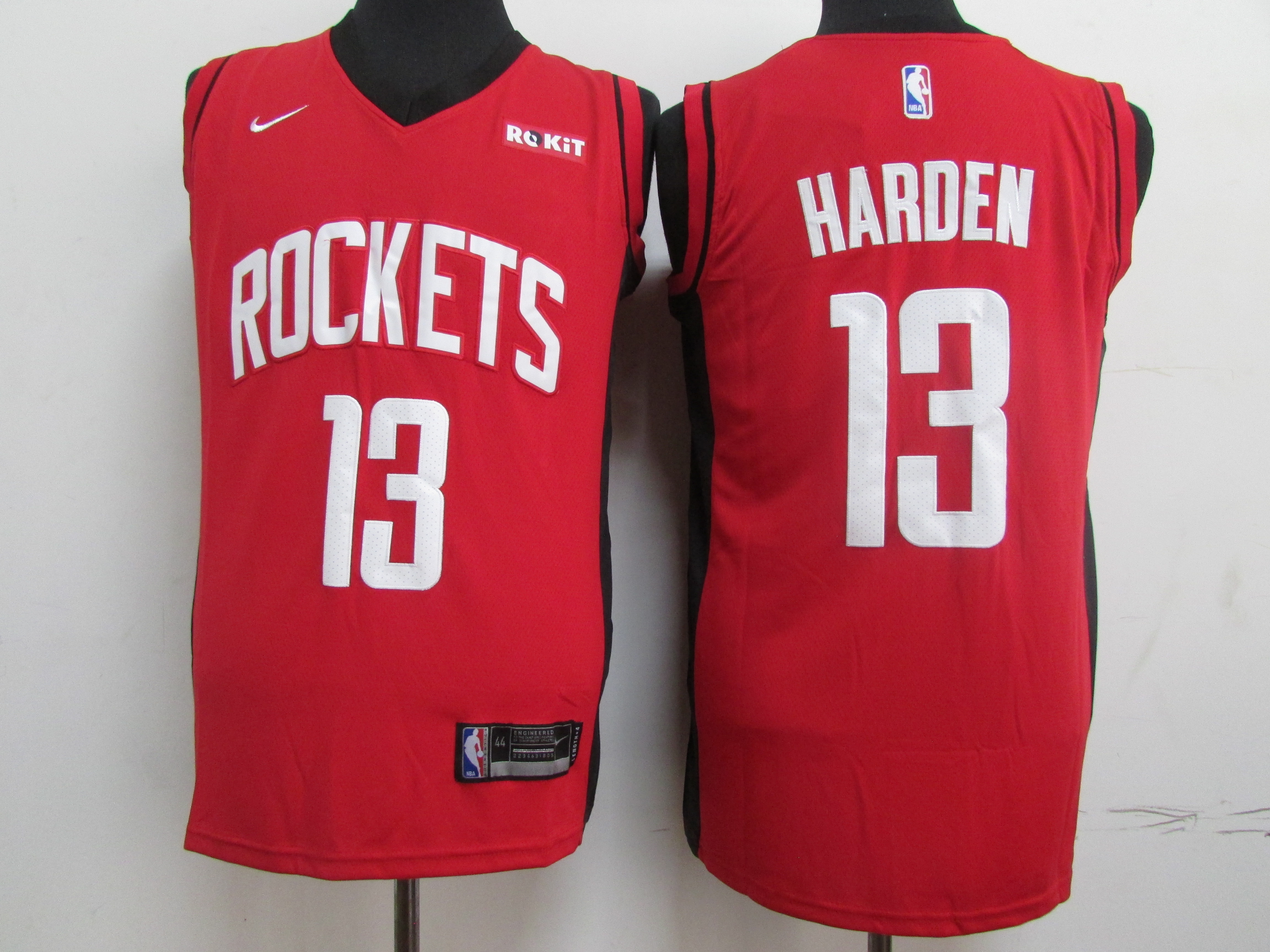 Rockets 13 James Harden Red Nike Swingman Jersey.jpeg