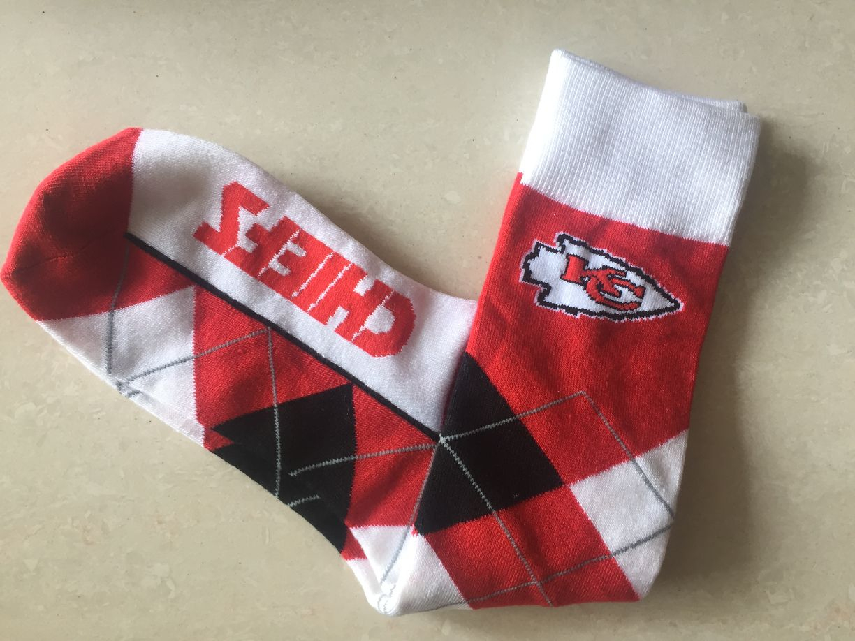 Kansas City Chiefs Team Logo NFL Socks