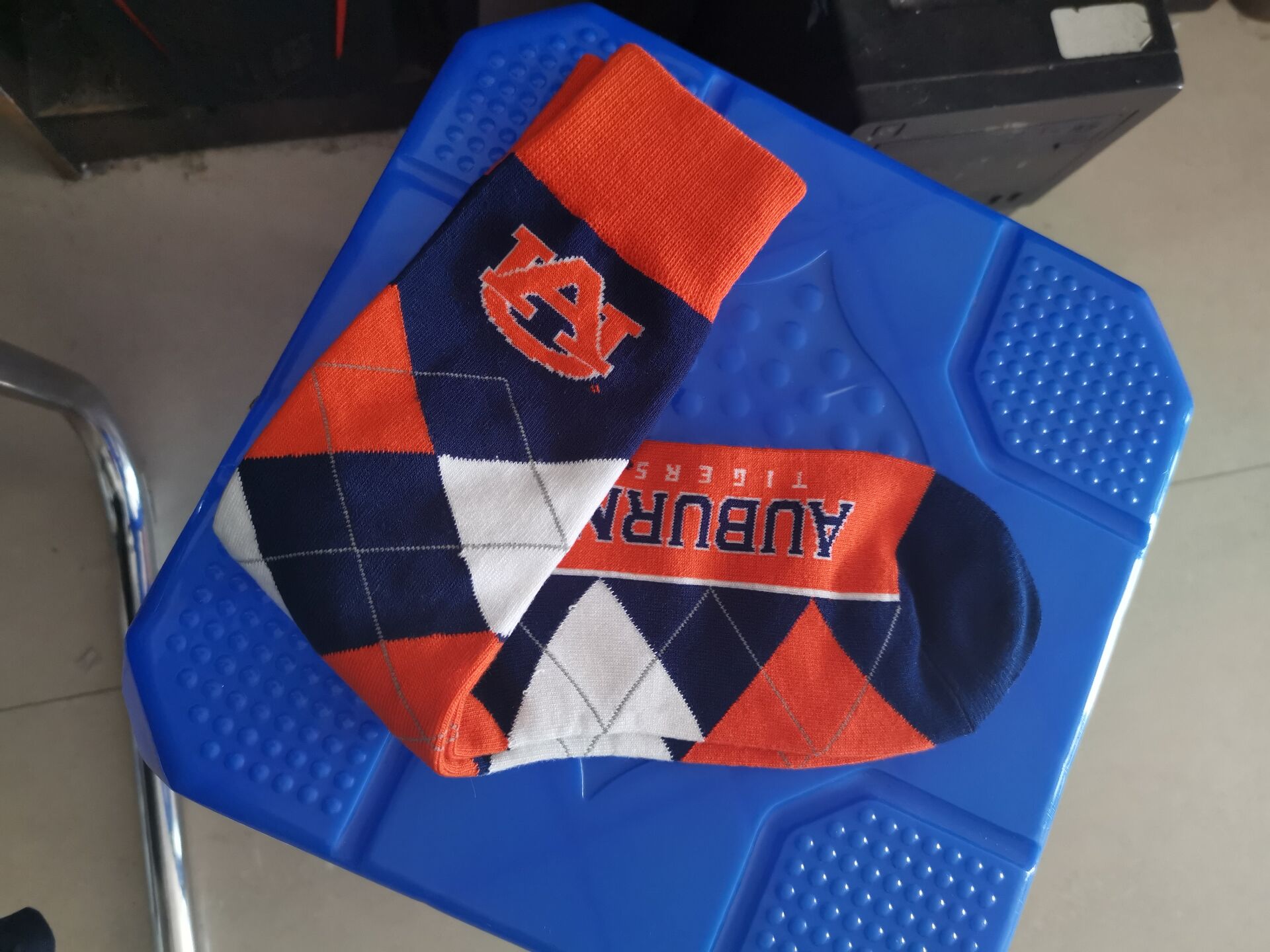 Auburn Tigers Team Logo NCAA Socks