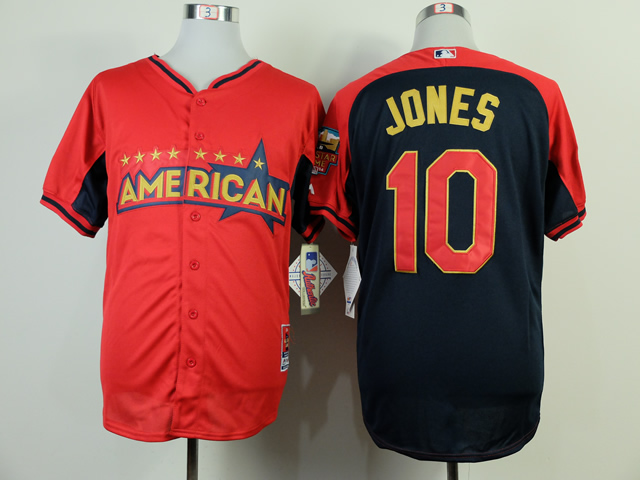 American League Orioles 10 Jones 2014 All Star Jerseys