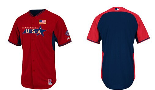 USA Blank 2014 Future Stars BP Jersey