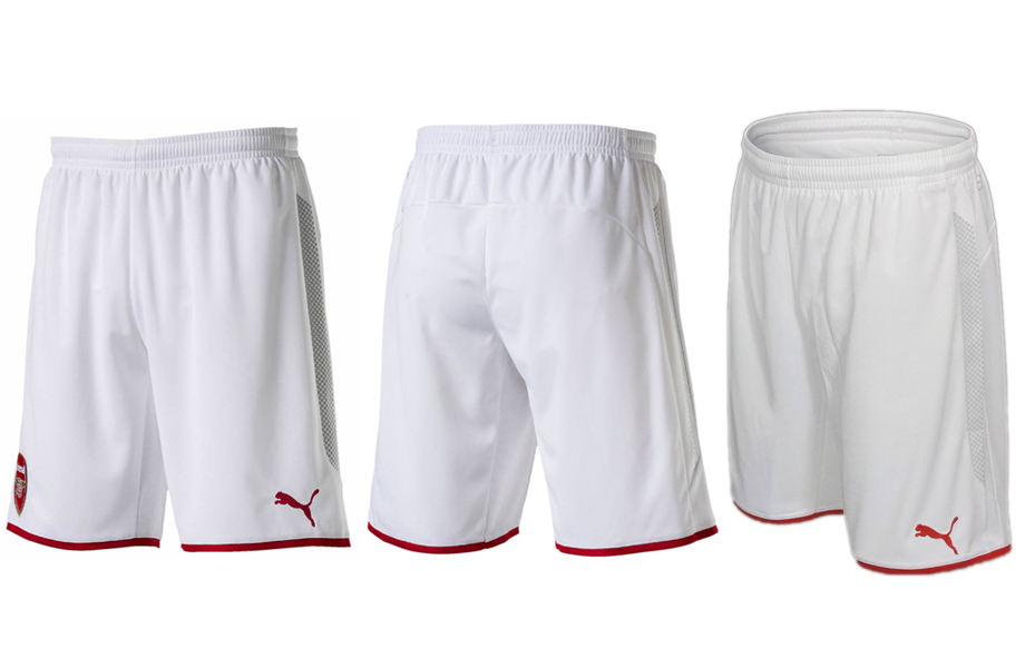 2017-18 Arsenal Home Soccer Shorts