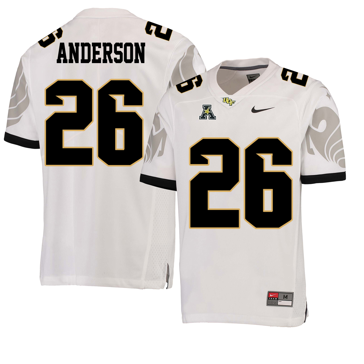 UCF Knights 26 Otis Anderson White College Football Jersey