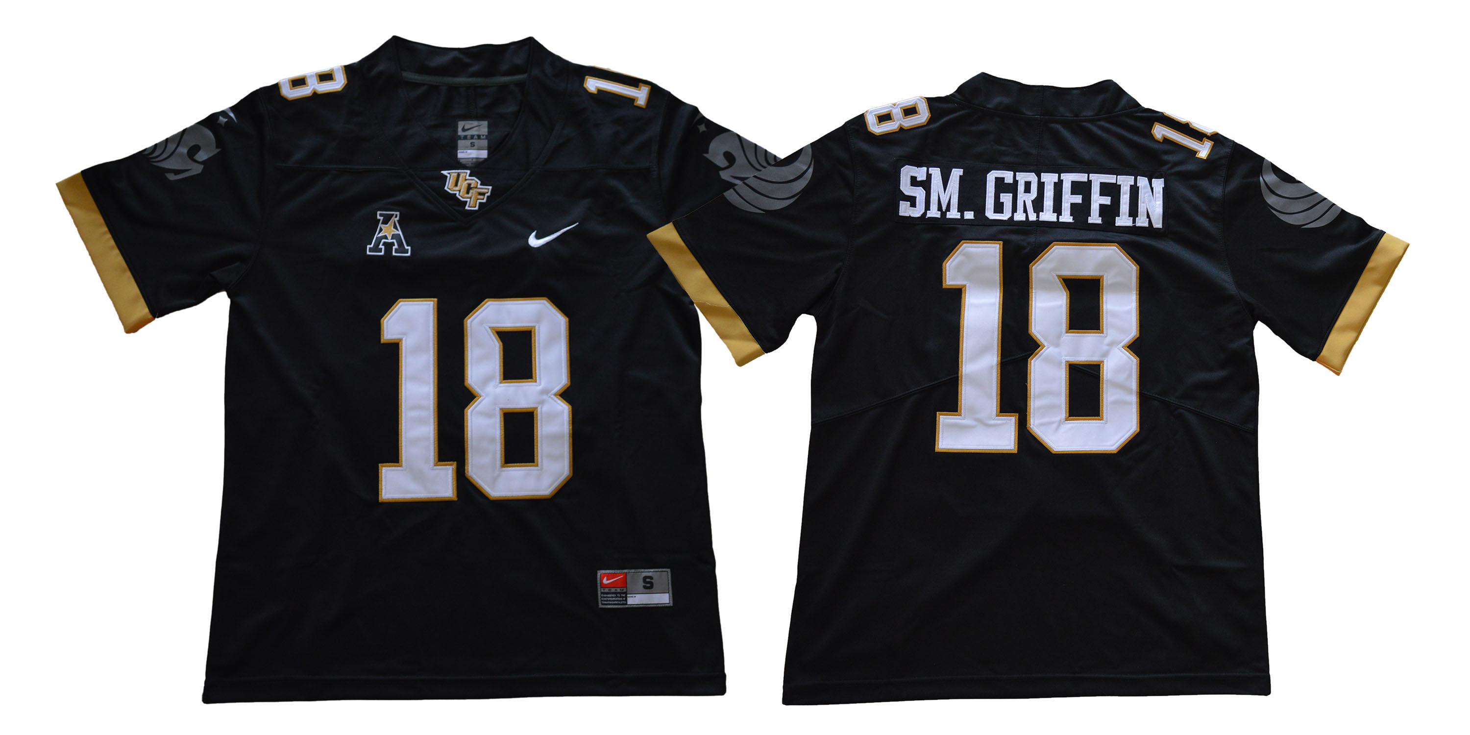 UCF Knights 18 Shaquem Griffin Black College Football Jersey