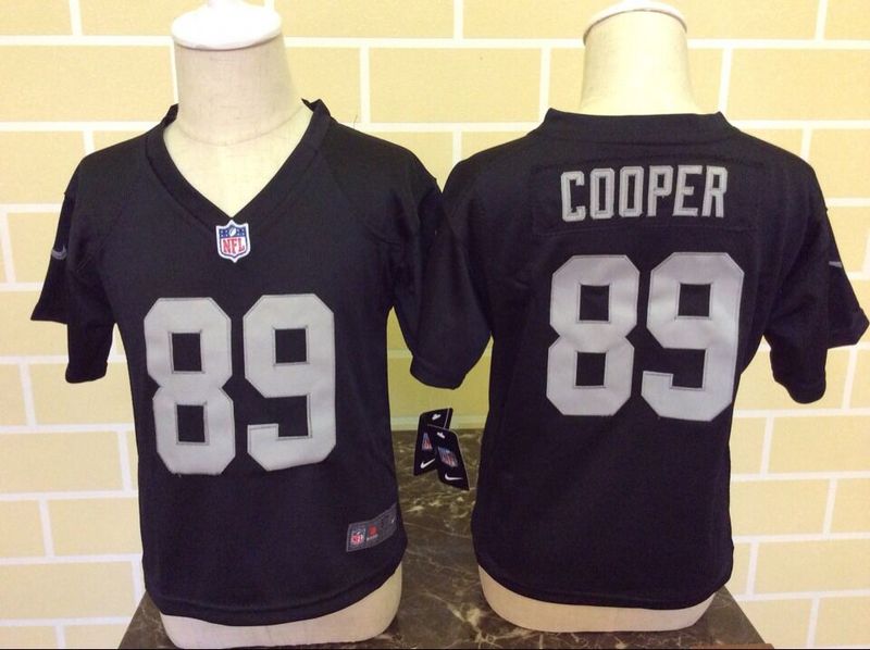 Nike Raiders 89 Amari Cooper Black Toddler Game Jersey