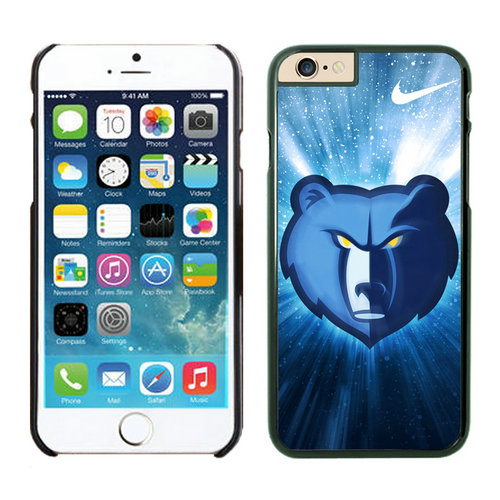 Memphis Grizzlies iPhone 6 Plus Cases Black