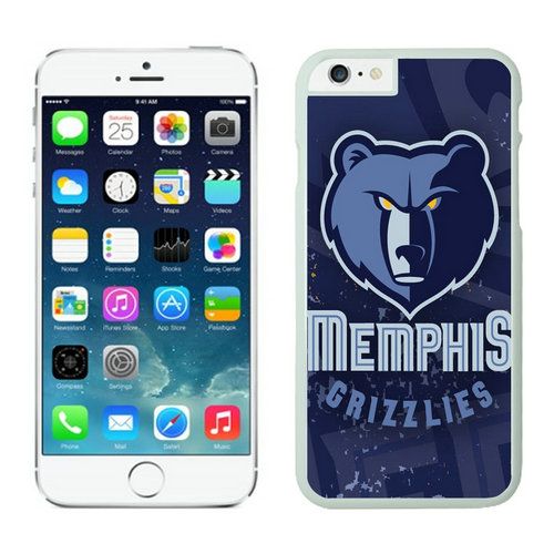 Memphis Grizzlies iPhone 6 Plus Cases White05