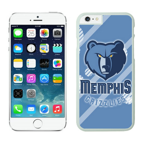 Memphis Grizzlies iPhone 6 Plus Cases White09