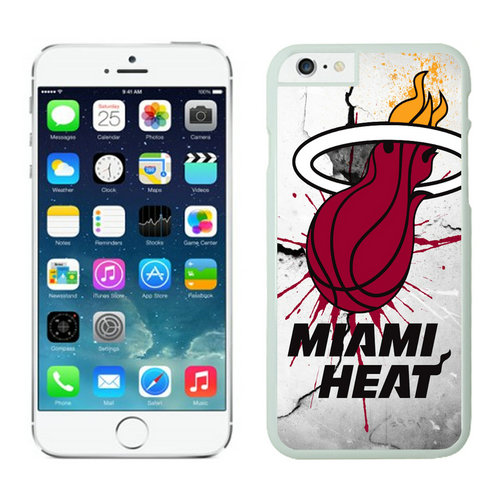Miami Heat iPhone 6 Plus Cases White