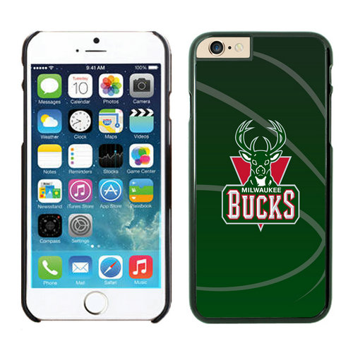Milwaukee Bucks iPhone 6 Plus Cases Black03