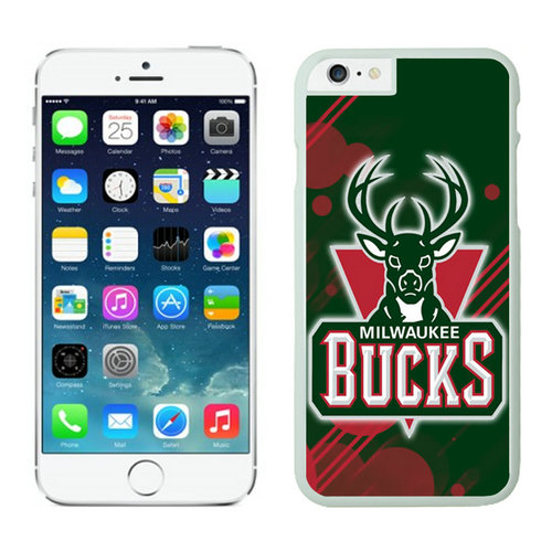 Milwaukee Bucks iPhone 6 Plus Cases White04