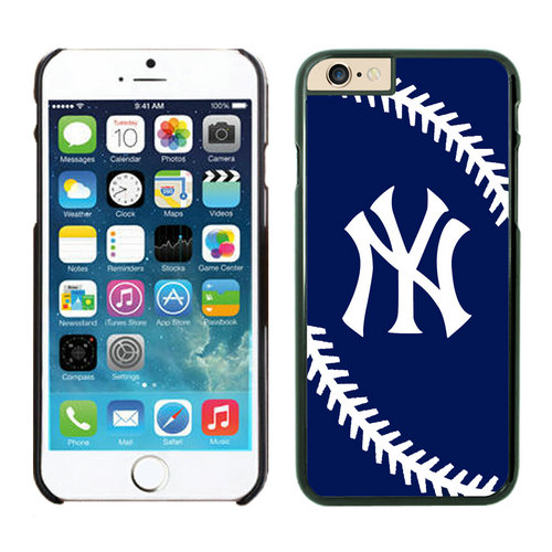 New York Yankees iPhone 6 Cases Black