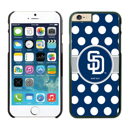 San Diego Padres iPhone 6 Cases Black03