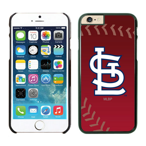 St Louis Cardinals iPhone 6 Cases Black