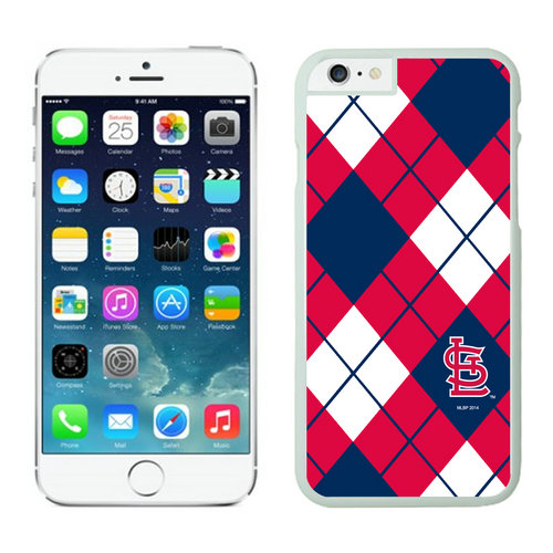 St Louis Cardinals iPhone 6 Cases White