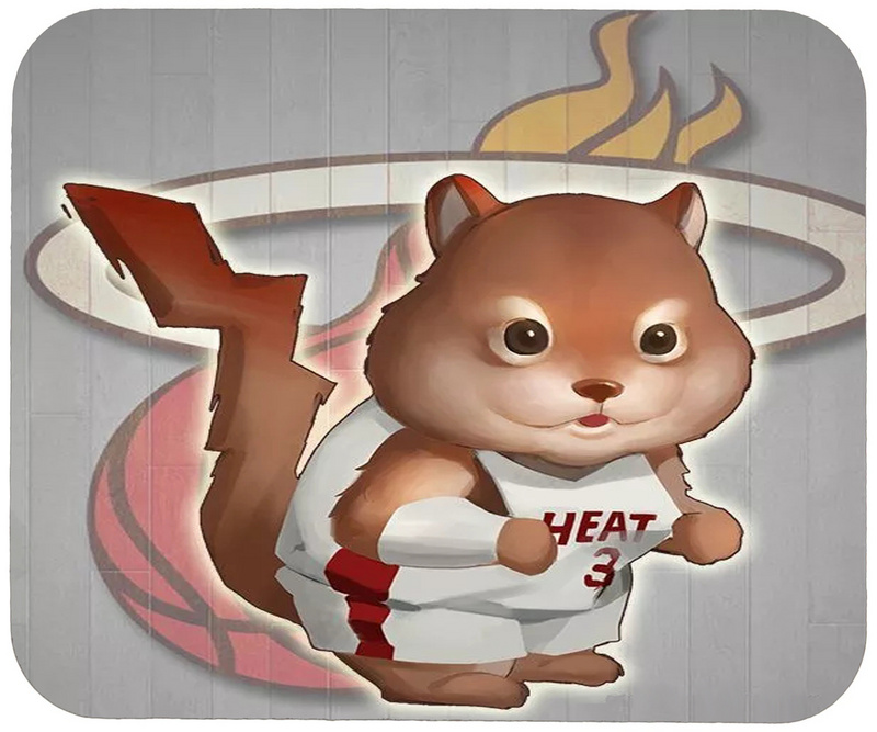 Heat Cartoon Logo Gaming/Office Mouse Pad2