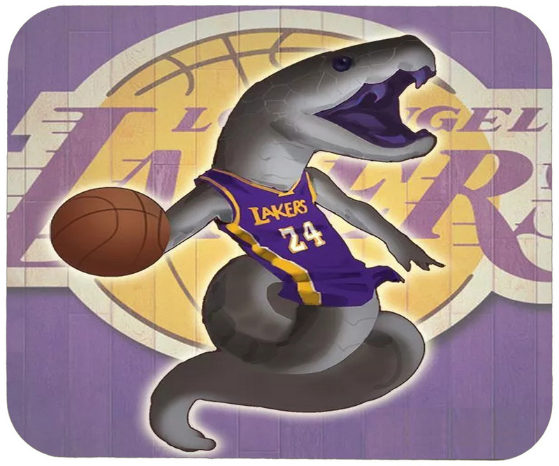 Lakers Cartoon Logo Gaming/Office Mouse Pad