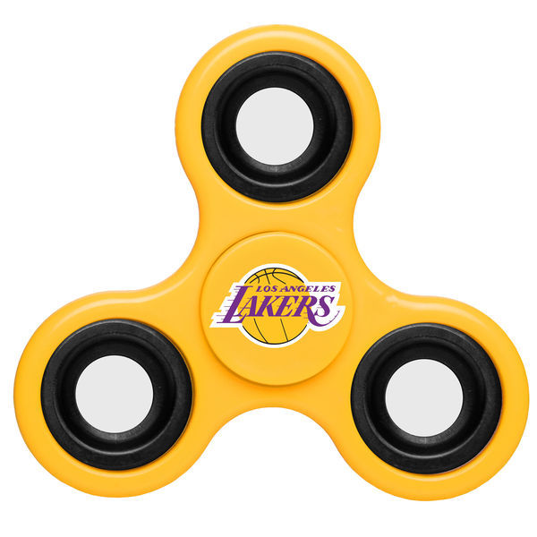 Lakers Team Logo Yellow Fidget Spinner