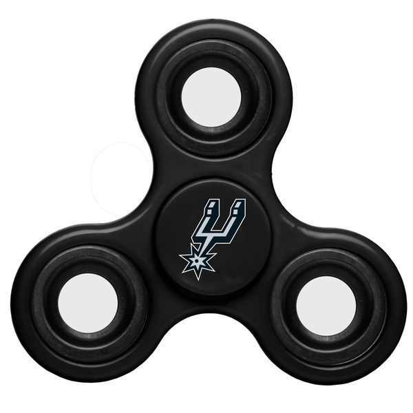 Spurs Team Logo Black Fidget Spinner