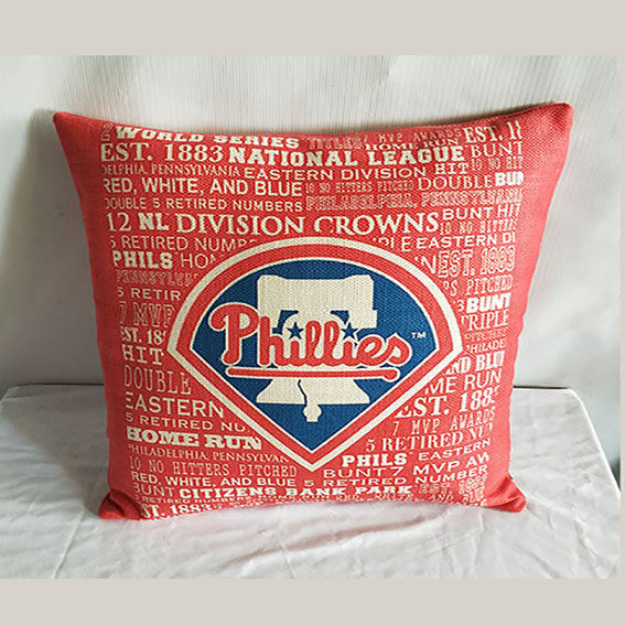 Philadelphia Phillies Baseball Pillow