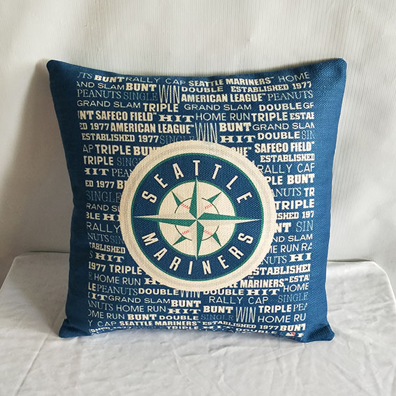 Seattle Mariners Baseball Pillow2