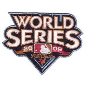 MLB 2009 World Series Patch