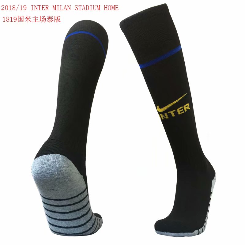 2018-19 Inter Milan Home Soccer Socks
