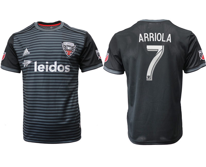 2018-19 D.C. United 7 ARRIOLA Home Thailand Soccer Jersey