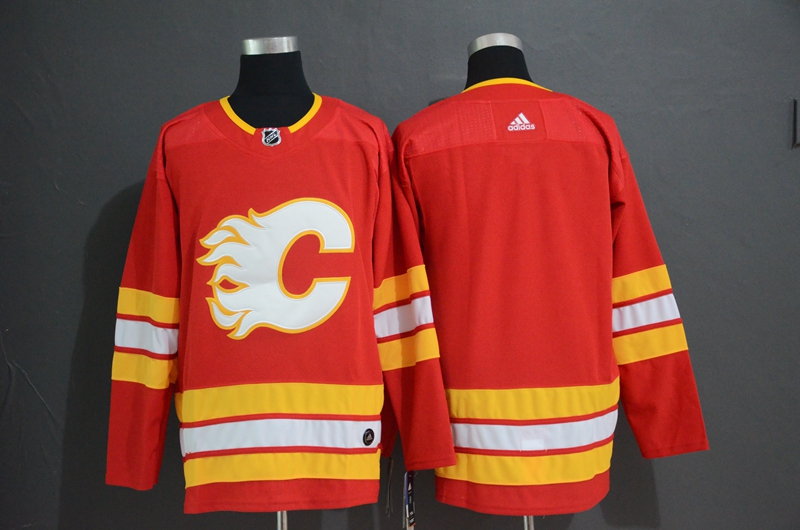 Flames Blank Red Alternate Adidas Jersey