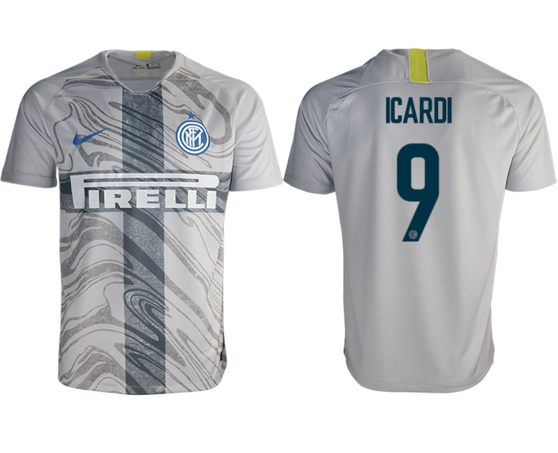 2018-19 Inter Milan 9 ICARDI Third Away Thailand Soccer Jersey