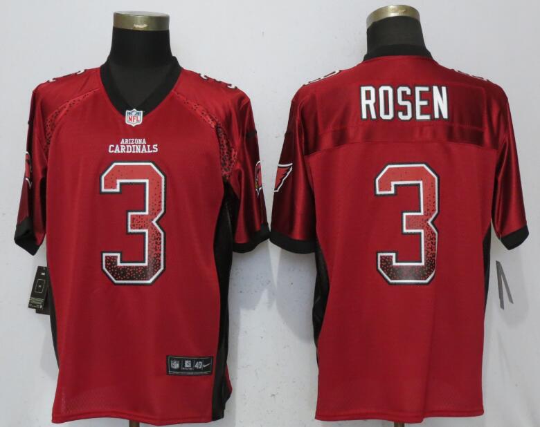 Nike Cardinals 3 Josh Rosen Red Drift Fashion Elite Jersey