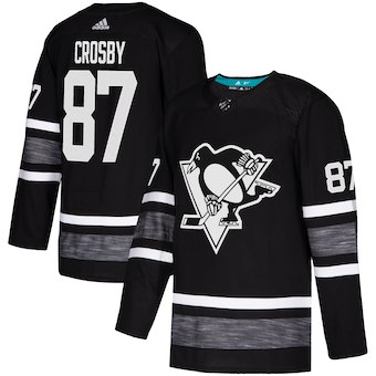 Penguins 87 Sidney Crosby Black 2019 NHL All-Star Game Adidas Jersey