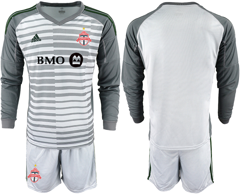 2018-19 Toronto FC Gray Long Sleeve Soccer Jersey