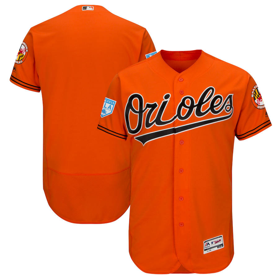 Orioles Orange 2019 Spring Training Flexbase Jersey