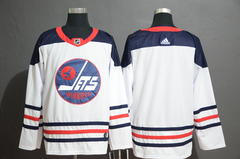 Winnipeg Jets White Breakaway Heritage Adidas Jersey