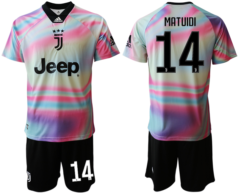 2018-19 Juventus 14 MATUIDI Maglia EA SPORTS Soccer Jersey